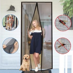 Magnetic Mesh Screen Door Curtain