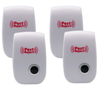Pest Reject Ultrasonic Pest Control – 4 PACK