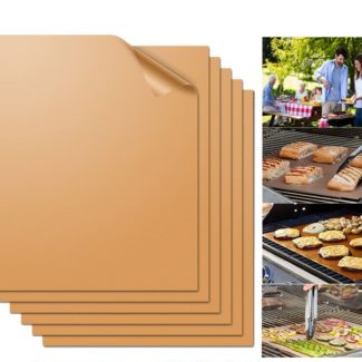 Copper Grill and Baking Mats – 5 Pack